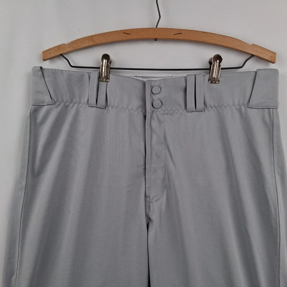 Baseball Tapered Pants Grey Adult Large DBB-SB100A-S01 Mens New - Picture 4 of 13